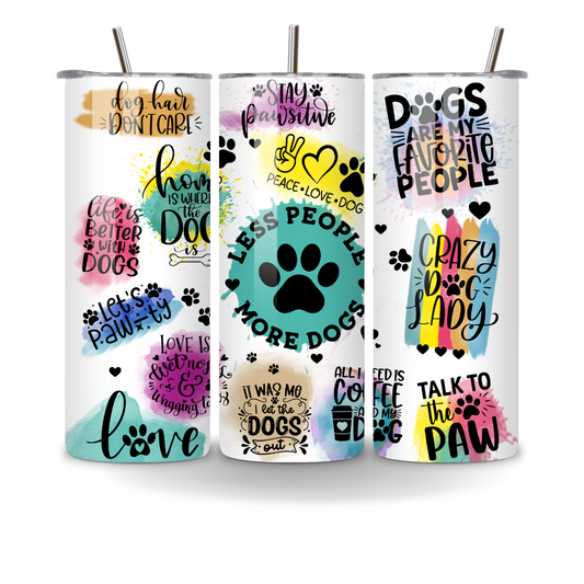 Dog Lover 20oz Tumbler Drinkware