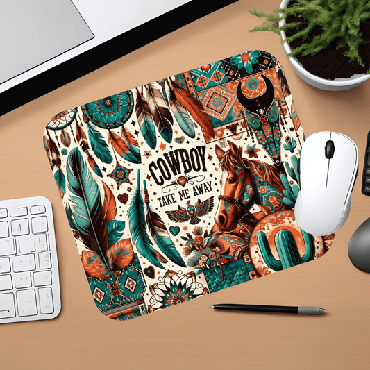 Neoprene Mouse Pad Custom Designs for easy Mouse Sliding for Home or Gaming use