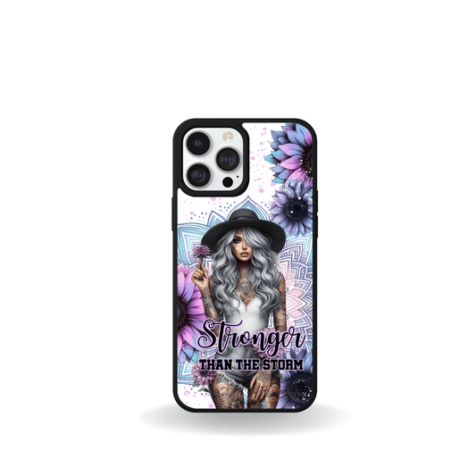 iPhone Samsung Galaxy Phone Case Print Stronger than the Storm