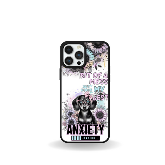 Back Iphone Anxiety Serenity Pup Samsung Galaxy Phone Case