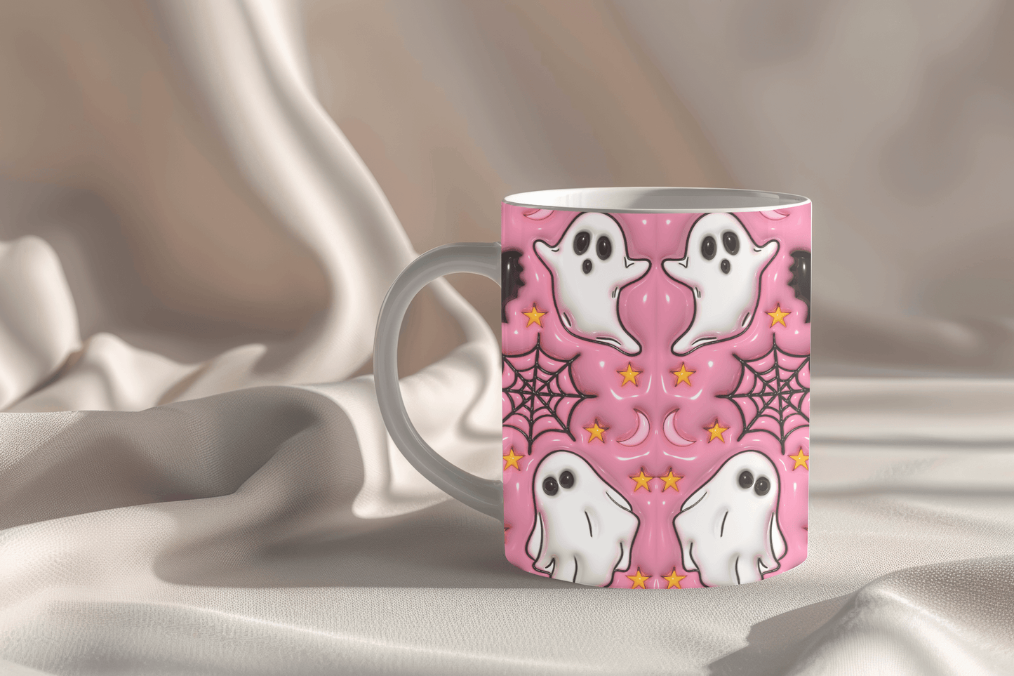 Halloween Haunted Latte Mug